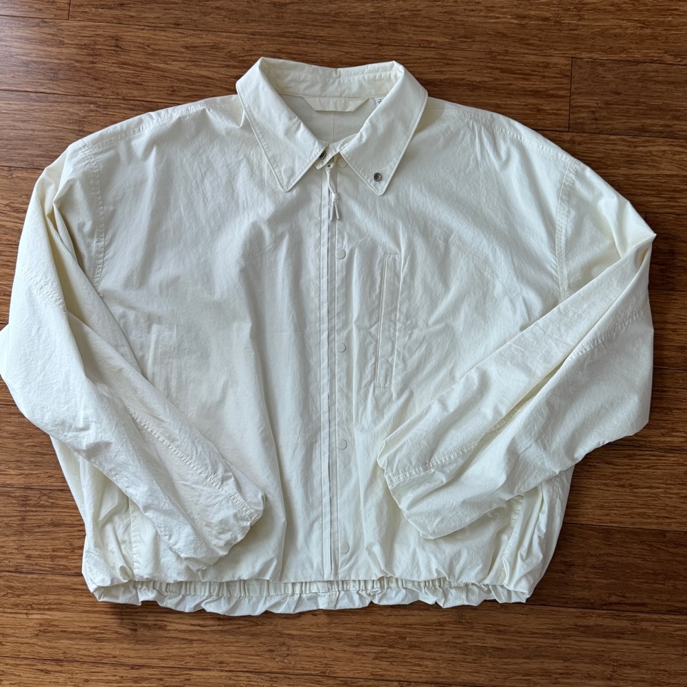 Uniqlo U Cropped Cotton Jacket – Size L, Unisex